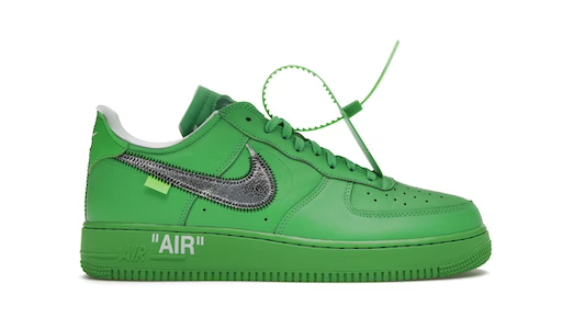 Men's Air Force 1 Low Off-White 'Brooklyn' Light Green Shoes 0148